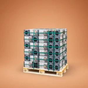Pallet van 500 kg Bruinkoolbriketten (880 stuks) – Langdurige en Efficiënte Verwarming